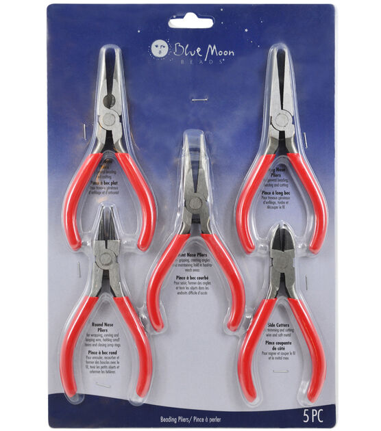  LAJA Imports 5 Inch Bent Nose Pliers with 'Comfort Rubber Grip  for Jewelry Making, Handcraft Making : Arts, Crafts & Sewing