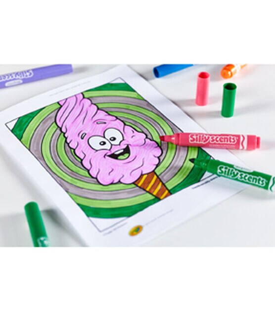 Crayola 10 Count Dual Ended Washable Double Doodlers Markers for ages 3 and  up