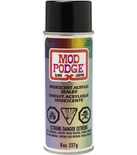 Mod Podge Iridescent Acrylic Sealer Spray 8oz Iridescent