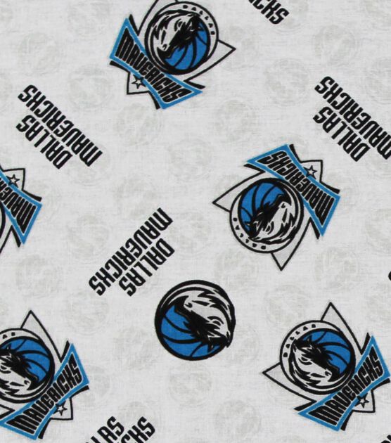 Dallas Mavericks Cotton Fabric Logo Toss