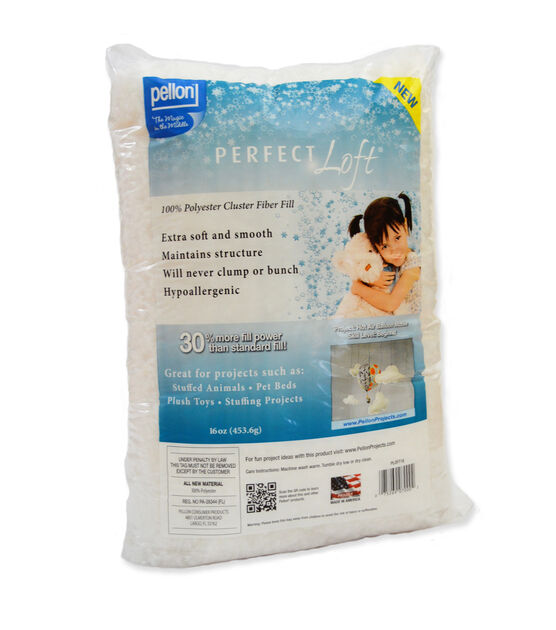 Flex-Fill Clustered PolyFiber Made from 100% Recycled Clear Plastic Bottles  – A Little Pillow Company