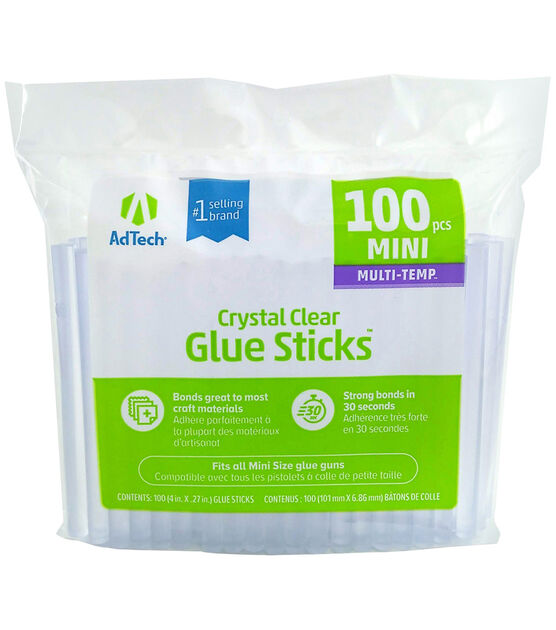 Ad Tech 100ct Multi Temp Mini Glue Sticks