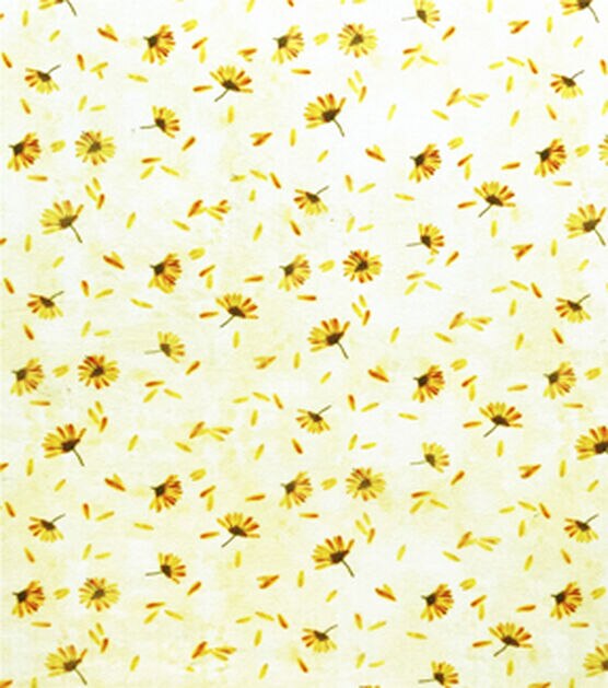 Scattered Daisy Jersey Knit Fabric, , hi-res, image 1