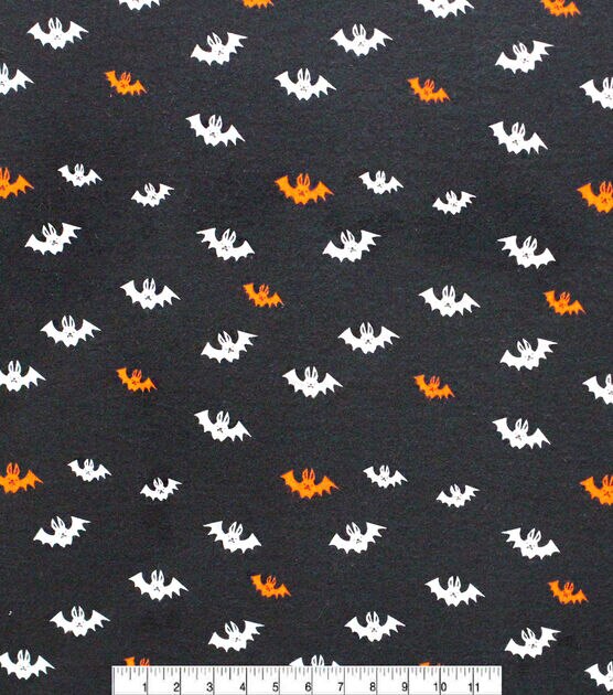 POP! Halloween Bats Super Snuggle Flannel Fabric, , hi-res, image 2