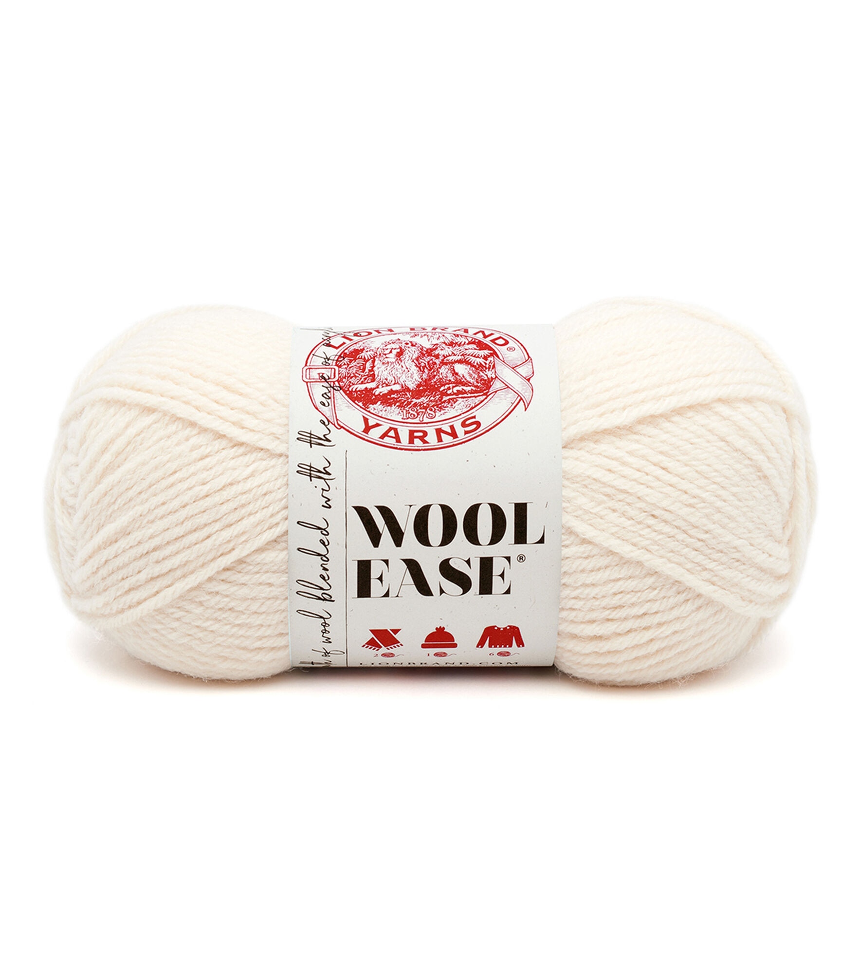 Lion Brand Wool Ease Worsted Yarn, Fisherman, hi-res
