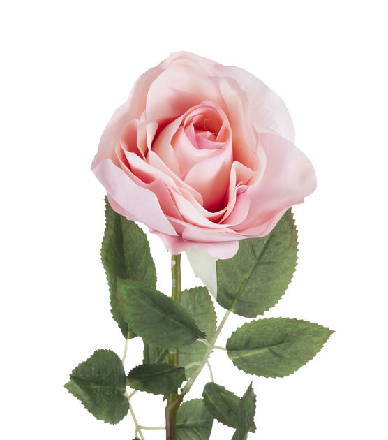 30.5" Pink Real Touch Rose Stem by Bloom Room, , hi-res, image 2