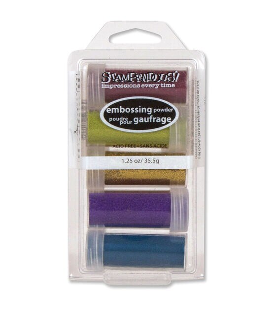 Stampendous 5 Pack Embossing Powder Converge