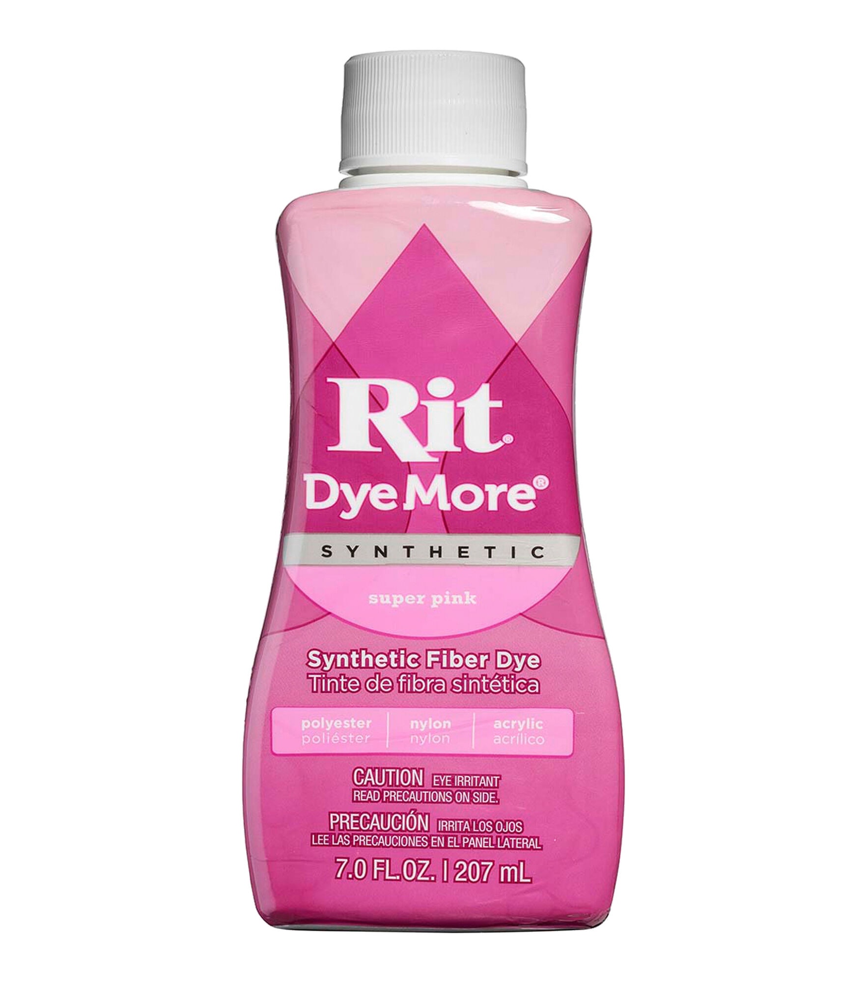 Rit 7oz Dye More Synthetic Fiber Fabric Dye, Super Pink, hi-res
