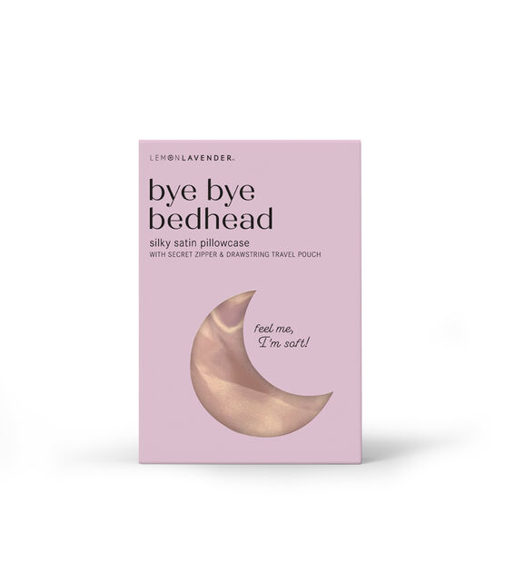 Lemon Lavender Bye Bye Bedhead Silky Satin Pillowcase Joann