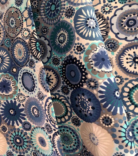 Doreen Bluestone Cotton Canvas Home Decor Fabric, , hi-res, image 4