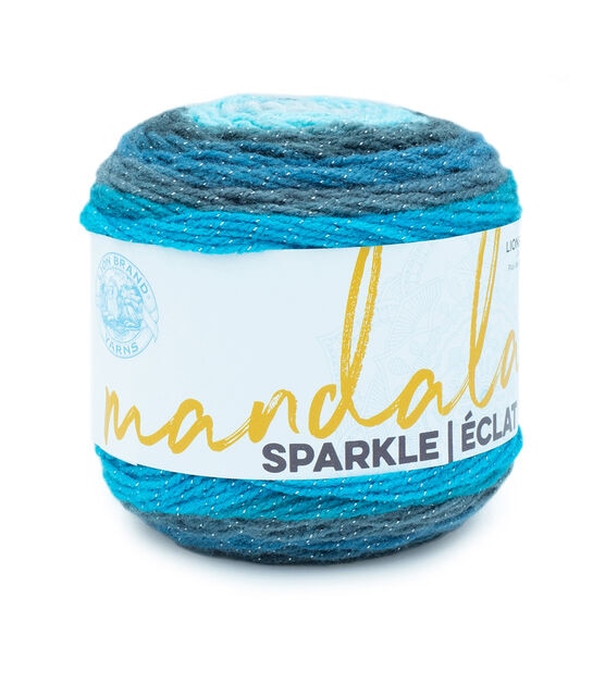 Lion Brand Yarn Mandala Sparkle Yarn