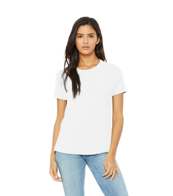 Bella + Canvas Women's Relaxed Jersey Short Sleeve T-Shirt | JOANN