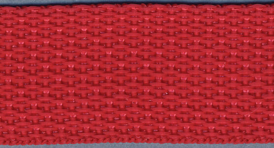 Simplicity Polyester Webbing Trim 1'' Red