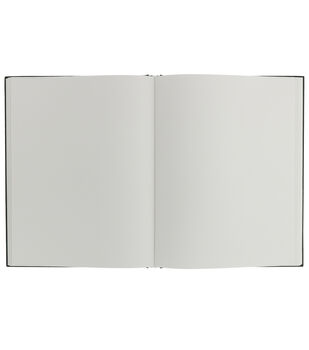 W.A. Portman A5 (6 inchx8.25 inch) Black Paper Sketchbook, 60 Spiral Bound Pages