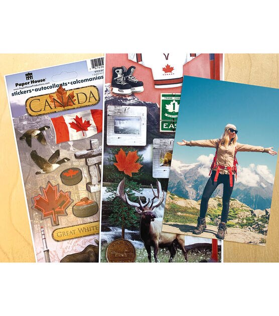 Paper House Canada Cardstock Sticker 2pk, , hi-res, image 2