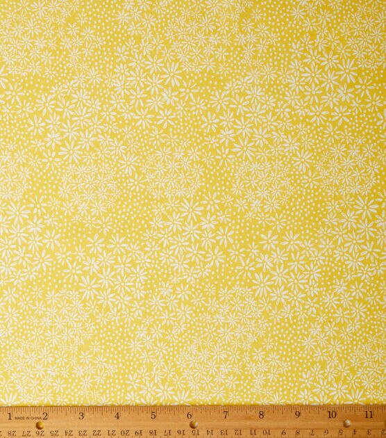 Yellow Quilt Cotton Fabric by Keepsake Calico