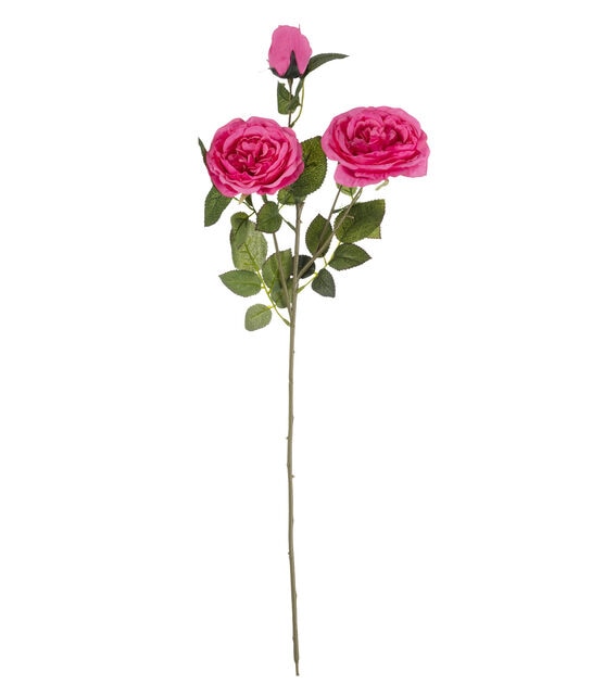 29" Pink Rose Stem by Bloom Room