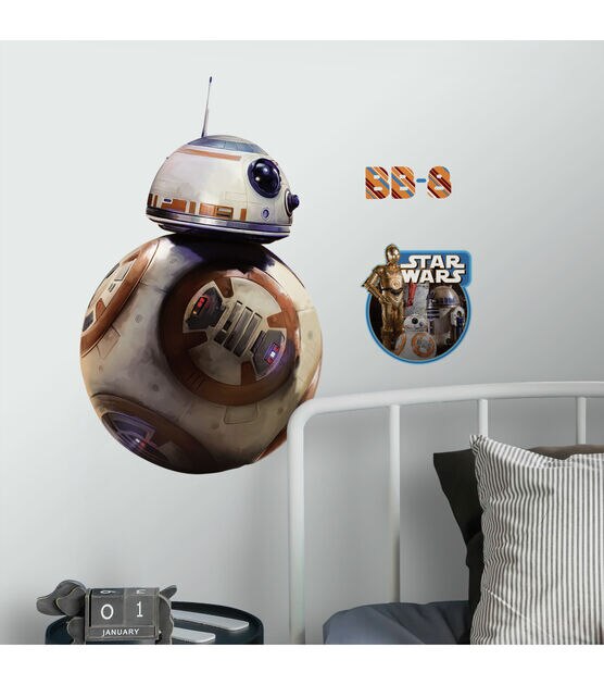 RoomMates Wall Decals Star Wars Ep VII BB 8, , hi-res, image 2