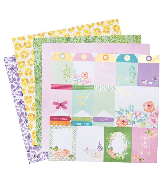Paper Accents - Cardstock Pad 5x7 Pastels Assortment 48pc – Faith and Joy  Craft Supply