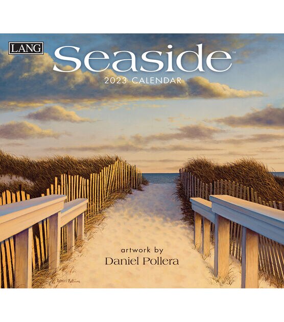 LANG 2023 Seaside Wall Calendar