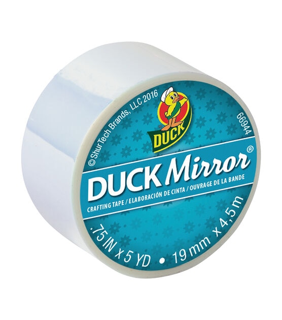 Duck Tape+C491 Mirror Tape 0.75x5yd White