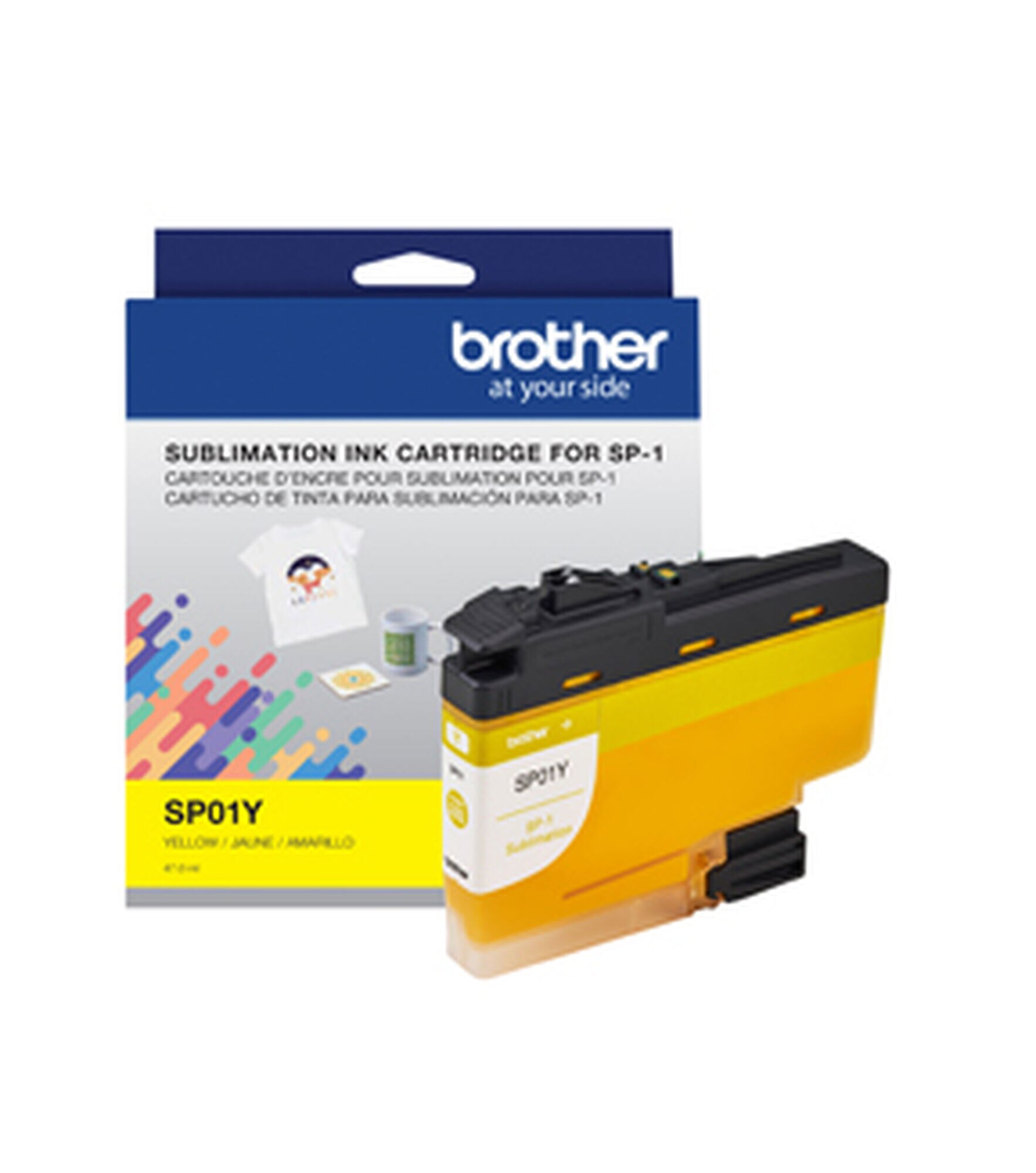 Brother 47ml Sublimation Ink, Yellow, hi-res