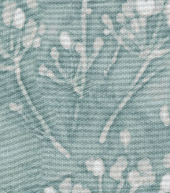 PKL Studio Upholstery 6"x6" Fabric Swatch Gossamer Branch Seaglass, , hi-res, image 3