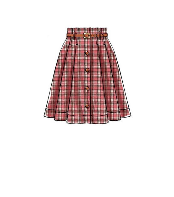 McCall's M7906 Size 6 to 22 Misses Skirts Sewing Pattern, , hi-res, image 2