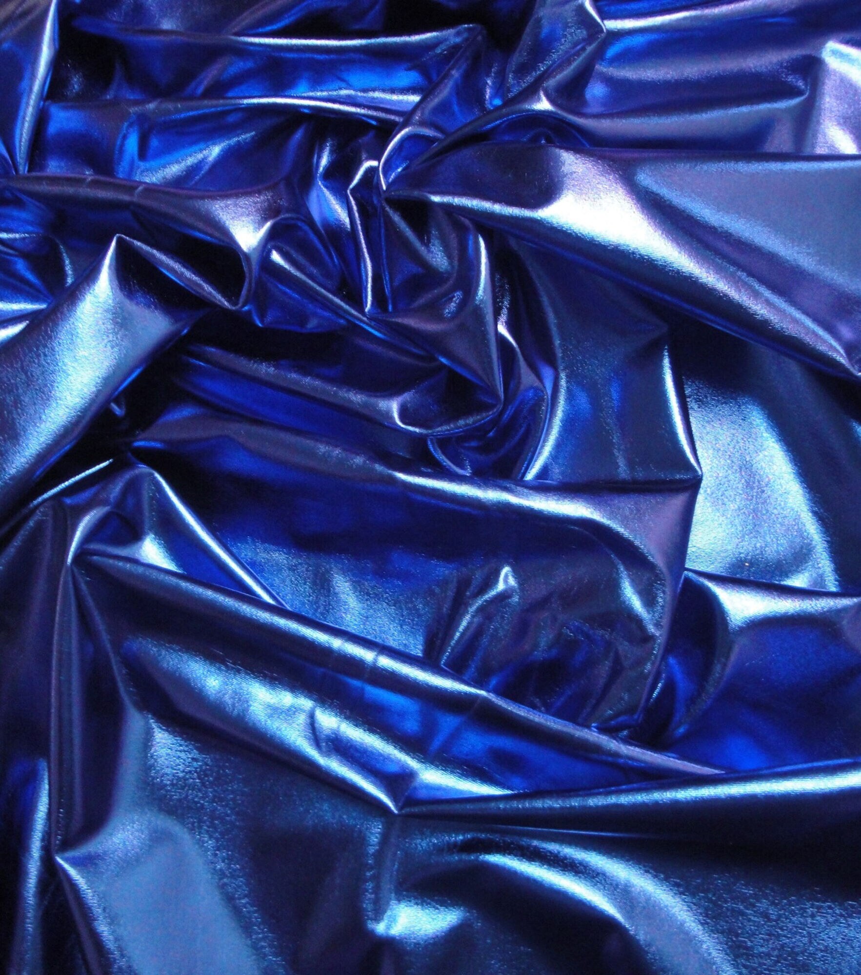 Yaya Han Cosplay Collection 4-Way Metallic Fabric, Metallic Cobalt, hi-res