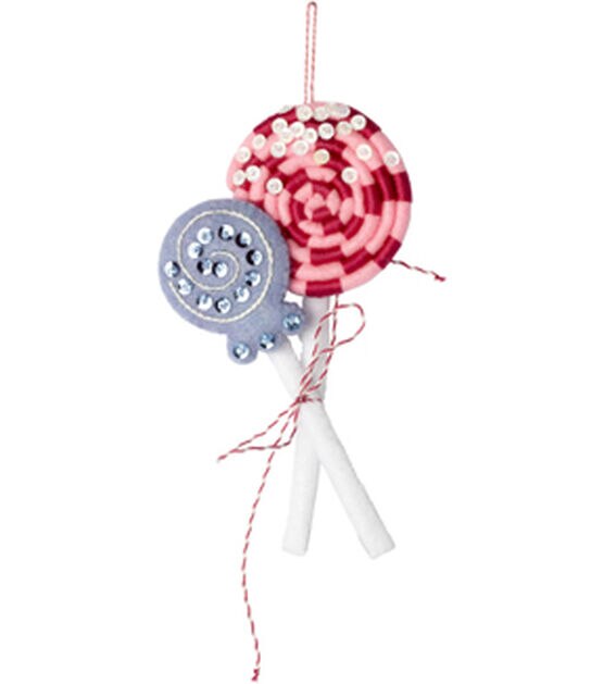 Candy Express Bucilla Felt Ornament Kit (6 Pieces)