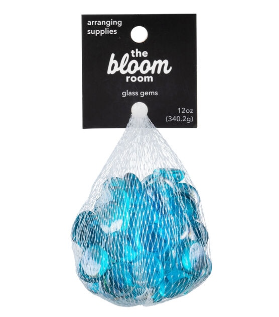 12oz Blue Glass Gem Bowl Fillers by Bloom Room, , hi-res, image 2
