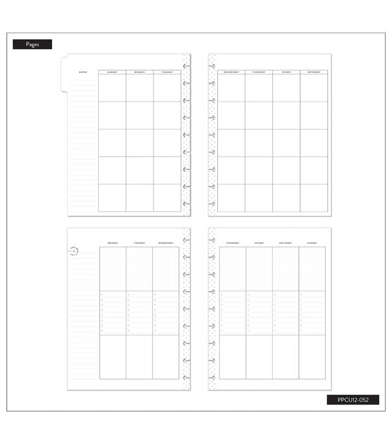 Happy Planner Classic Undated Playful Pets Checklist 12 Month Planner, , hi-res, image 4