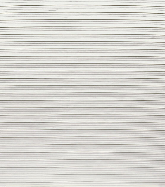 Casa Collection White Pleated Satin Apparel Fabric