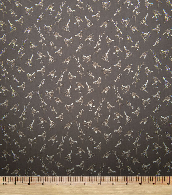 Brown Birds Quilt Cotton Fabric by Keepsake Calico, , hi-res, image 2