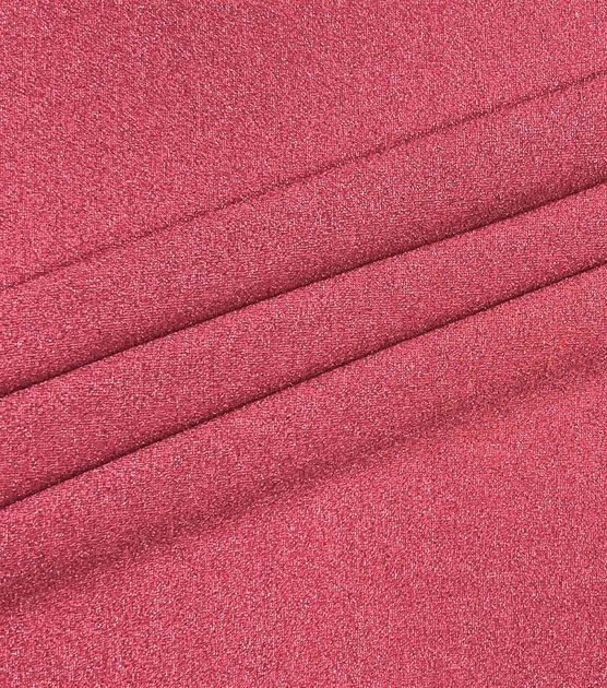 Casa Collection Stretch Metallic Galaxy Mesh Pink Apparel Fabric