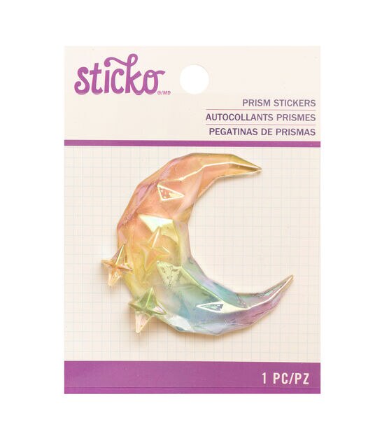 Sticko Moon And Stars Prism Stickers