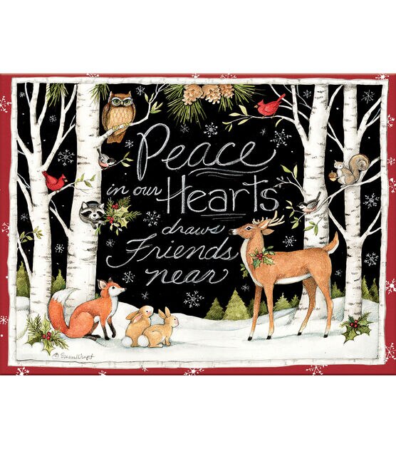 LANG Peace In Our Hearts Boxed Christmas Cards