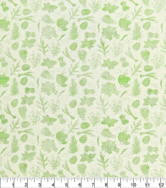 Green Veggies Quilt Cotton Fabric by Keepsake Calico, , hi-res, image 2