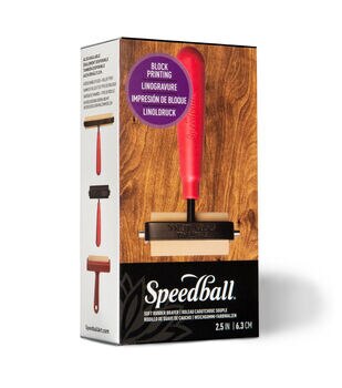 Speedball Deluxe Soft Rubber Brayer 3in No. 73
