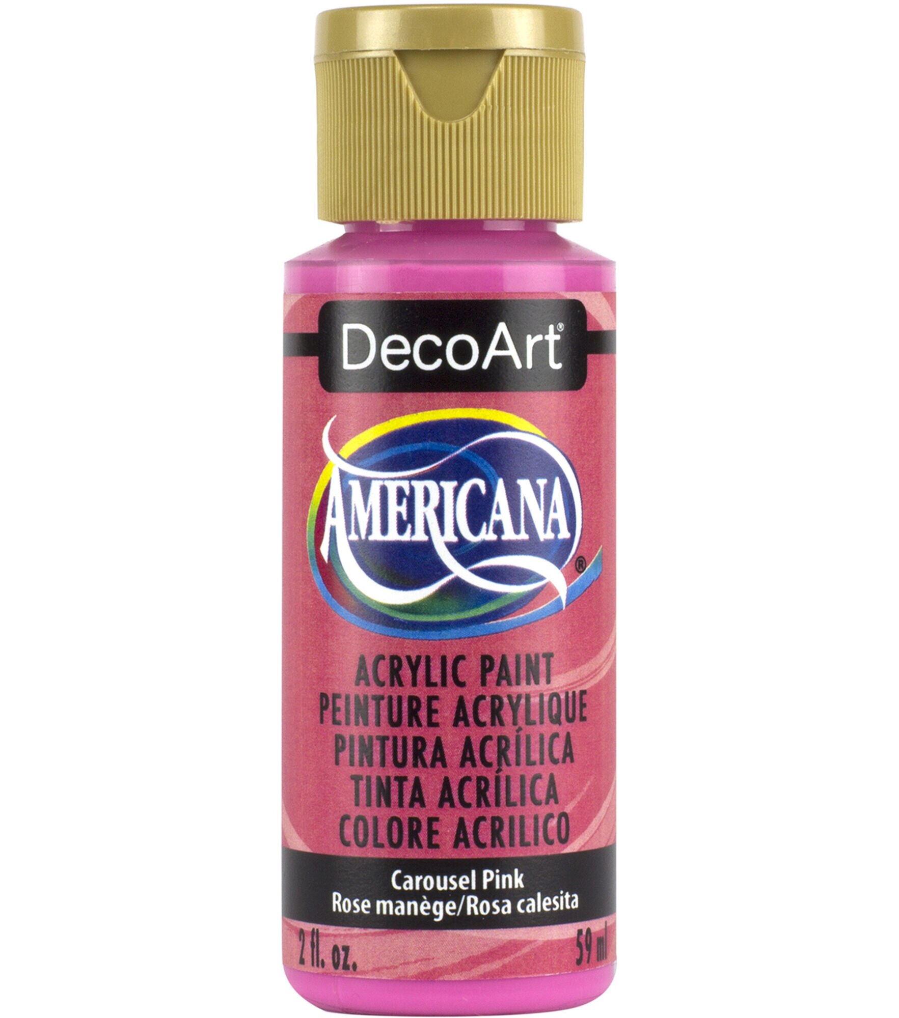 DecoArt Americana Acrylic 2oz Paint, Semi-opaque, hi-res