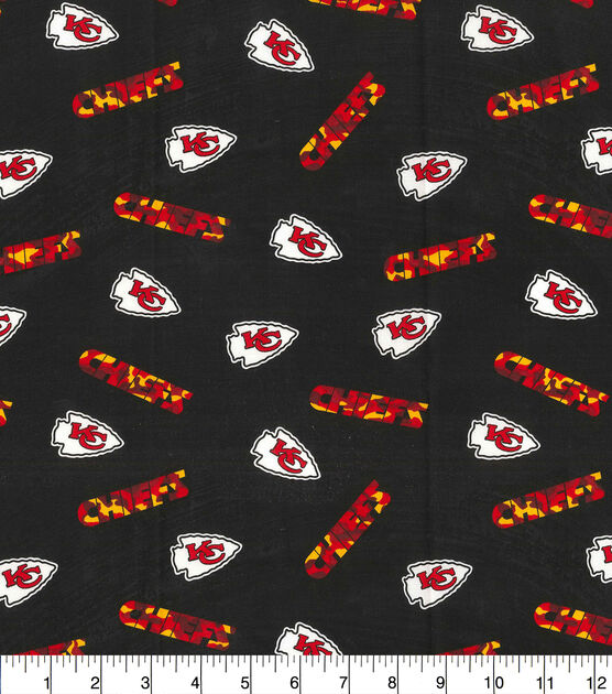 Fabric Traditions Kansas City Chiefs NFL Camo Logo Cotton Fabric