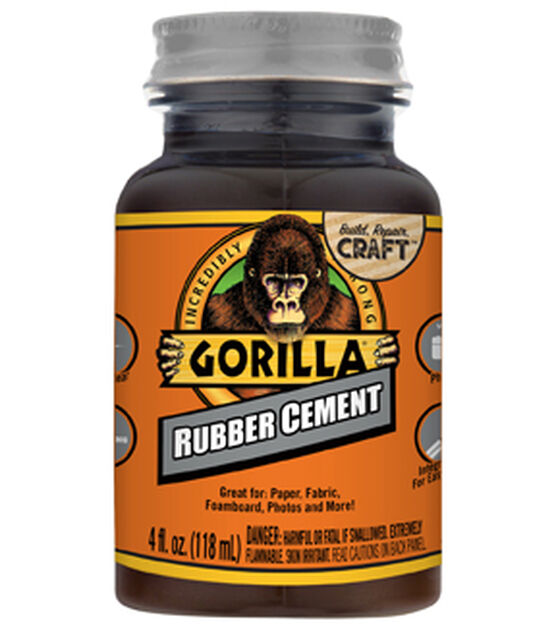 Gorilla 4fl.oz. High Strength Rubber Cement