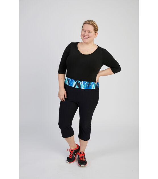 Cashmerette Size 12 to 32 Women's Leggings & Yoga Pants Sewing Pattern, , hi-res, image 6