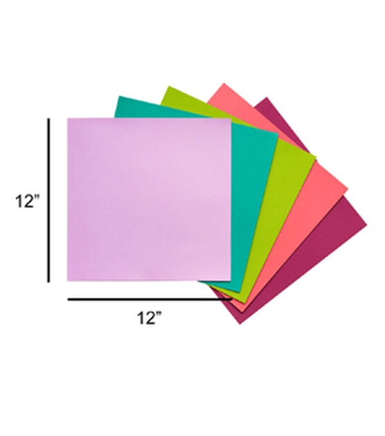58 Sheet 12" x 12" Jewel Cardstock Paper Pack by Park Lane, , hi-res, image 5
