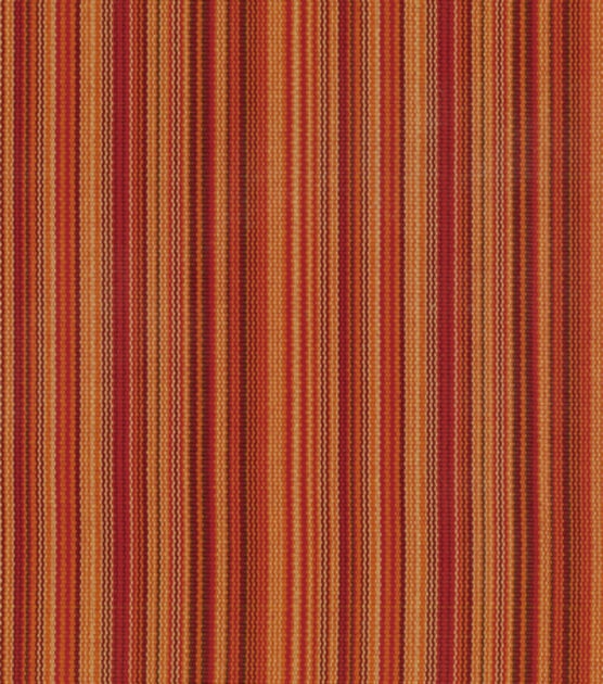 Solarium Rydell Salsa Striped Outdoor Fabric