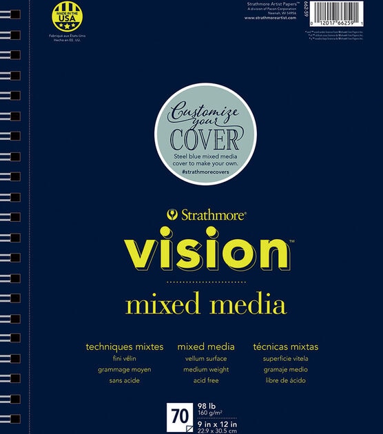 Strathmore 9"x12" Vision Mixed Media Pad