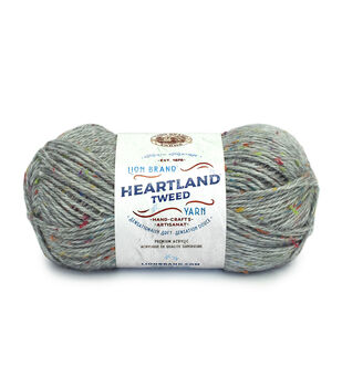  Lion Brand Yarn 826-208 Scarfie Yarn, One Size, Oxford/Claret :  Everything Else