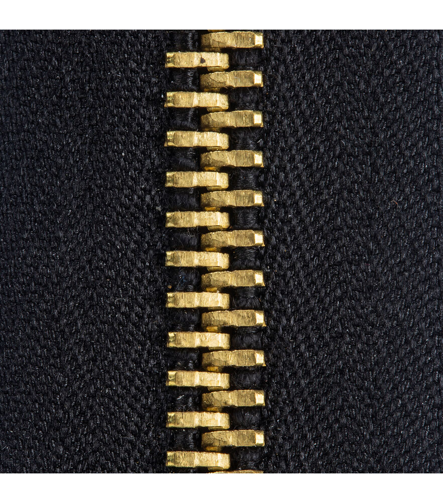 Fashion Brass Closed End 7in Brown, Black, swatch, image 1
