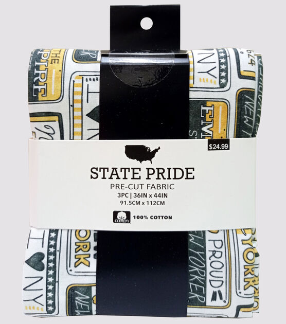 New York State Pride Cotton Fabric Quarter Bundle