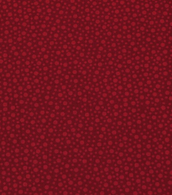 Red Dots Quilt Cotton Fabric by Keepsake Calico, , hi-res, image 2